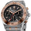 Breitling Chronomat B01 42 Grey Dial Two Tone Steel Strap Watch for Men - UB0134101B1U1