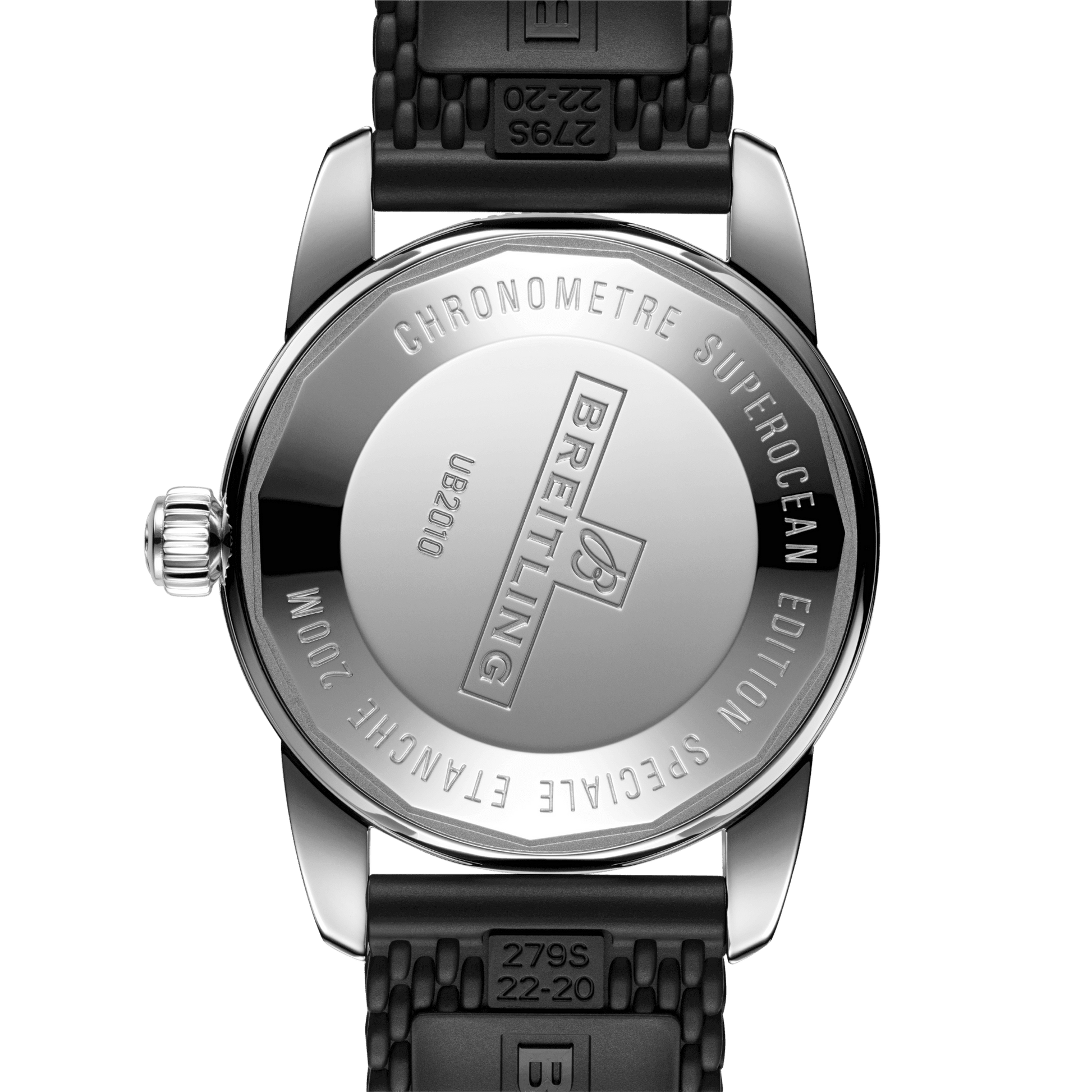 Breitling Superocean Heritage II B20 42mm Black Dial Mens Watch - UB2010121B1S1