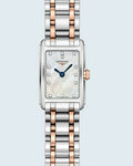 Longines Dolcevita Diamonds Mother of Pearl Dial Two Tone Steel Strap Watch for Women - L5.258.5.87.7