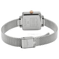 Coach Cass White Dial Silver Mesh Bracelet Watch for Women - 14503697