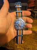 Tag Heuer Formula 1 Quartz Blue Dial Two Tone NATO Strap Watch for Men - WAZ1010.FC8196