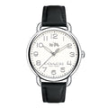 Coach Delancey White Dial Black Leather Strap Watch for Women - 14502714